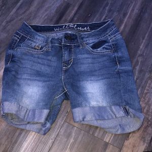 Denim jean shorts good condition